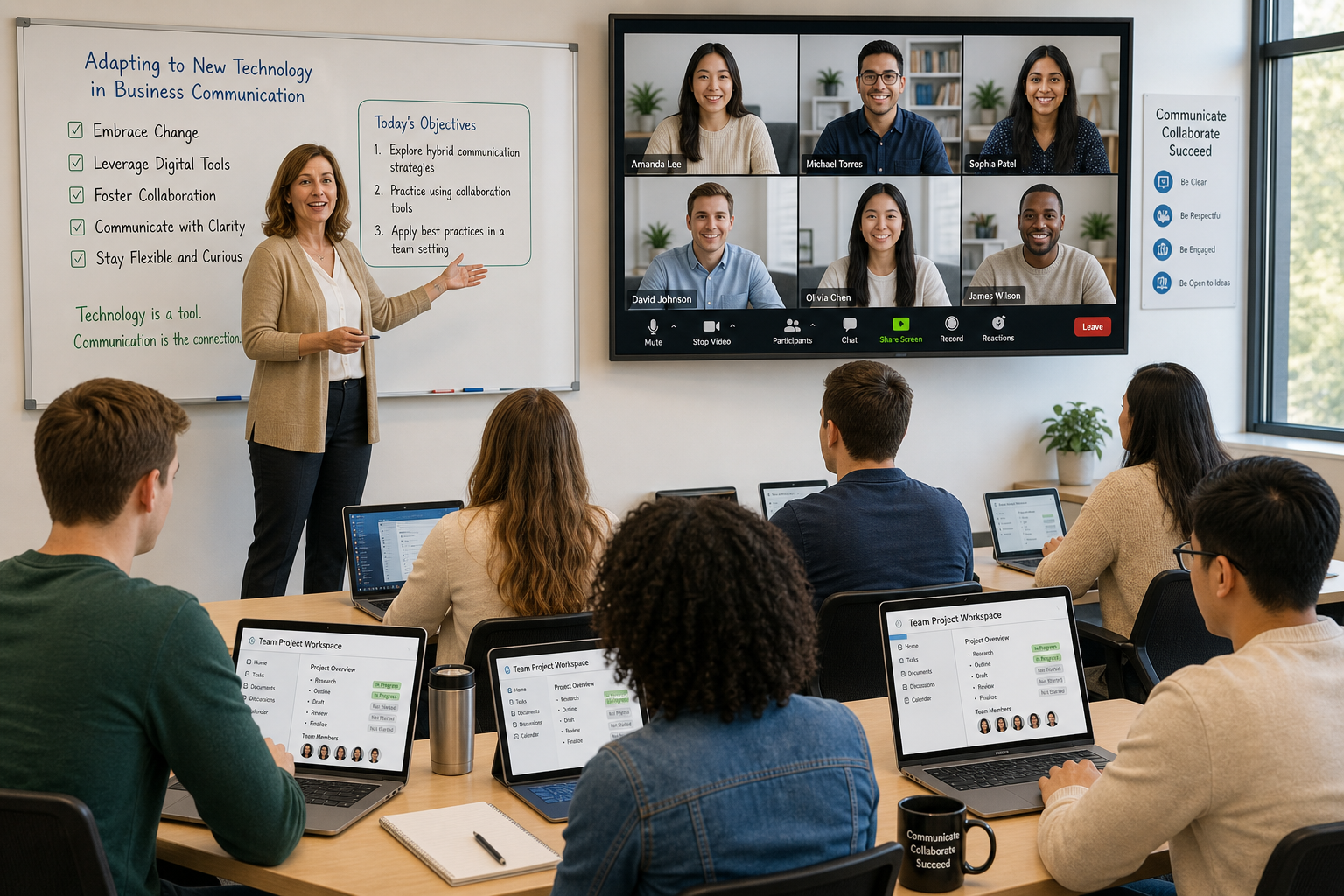 Traits of Excellent Business Communication Instructors - A business communication instructor demonstrates adaptability b